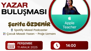 Köyceğiz Anaokulu’nda Yazar Buluşması: Şerife Özdemir Geliyor