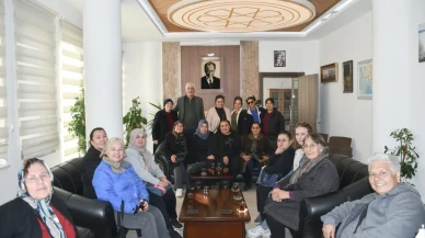 Köyceğiz Kadın Üretici Pazarı’ndan Başkan Ali Erdoğan’a Ziyaret