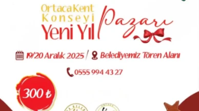 Ortaca’da Yeni Yıl Pazarı 19–20 Aralık’ta Kuruluyor