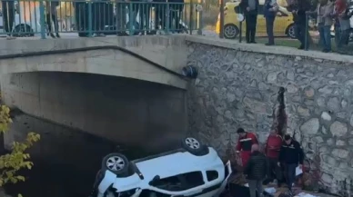 Fethiye Karaçulha’da Kaza: Araç Dereye Uçtu, 5 Yaralı