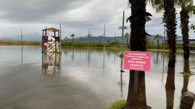 Köyceğiz Gölü Taştı: Sahil ve Delta Plajı Sular Altında