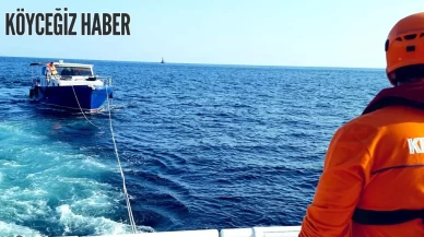 Bodrum Gümbet Açıklarında Fırtınada Sürüklenen 38 Metrelik Tekne Kurtarıldı
