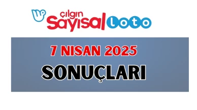 Sayısal Loto sonuçları saat kaçta açıklanacak, Sayısal Loto çekiliş sonuçları açıklandı mı 7 Nisan 2025