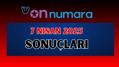7 Nisan Pazartesi On Numara çekiliş sonuçları açıklandı mı? On Numara sonuçları saat kaçta?