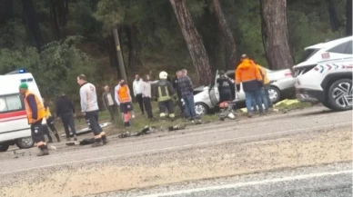 Milas’ta kaza! Kamyonet otomobille çarpıştı: 1 ölü