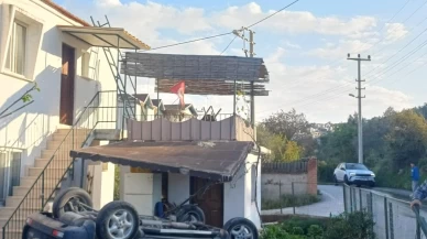 Milas'ta Korkunç Kaza: Cip Evin Duvarına Çarptı