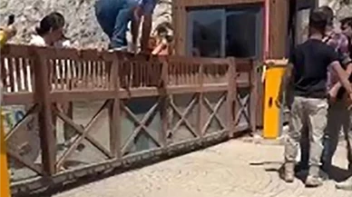 Marmaris Kızılbük Projesi’nde Gerginlik: Güvenlik Görevlisine Tokat Kamerada