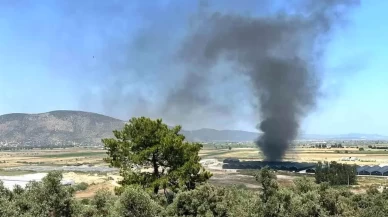 Milas Savran’da Balık Üretim Tesisinde Yangın
