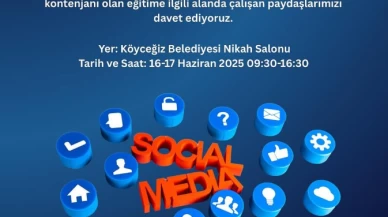 Köyceğiz Belediyesi’nden Turizm Paydaşlarına Sosyal Medya Eğitimi Duyurusu