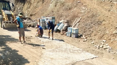 Köyceğiz Belediyesi Nasuhdede Sokak’ta Parke Taş Onarımıyla Ulaşımı Güvence Altına Alıyor