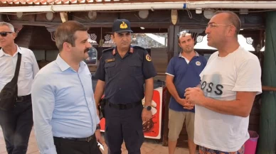 Köyceğiz Kaymakamı Sultaniye’de Denetimde: Kaplıcalar, Kıyı Şeridi ve Kamp Alanları İncelendi