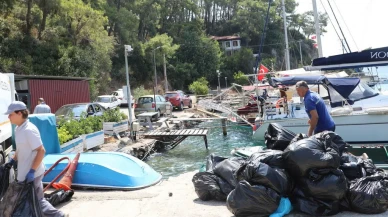 Muğla Büyükşehir’den Deniz Yoluyla Koy Temizliği: 31 Bin Kilogram Atık Toplandı