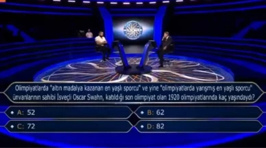 Kim Milyoner Olmak İster’de Tarihi Soru: Oscar Swahn 1920 Olimpiyatlarında Kaç Yaşındaydı?