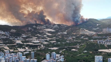 Alanya’da Orman Yangınlarıyla Mücadele Sürüyor: 5 Mahalle Etkilendi, Can Kaybı Yok
