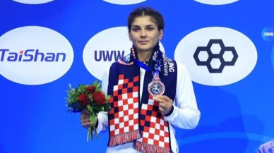 Milli Güreşçi Nesrin Baş Dünya Şampiyonası’nda Gümüş Madalya Kazandı