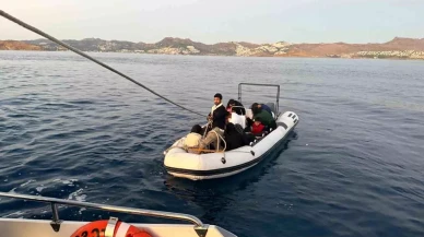 Bodrum Açıklarında 17 Düzensiz Göçmen Yakalandı