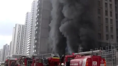 Kadıköy Fikirtepe’de 20 Katlı İnşaatta Yangın