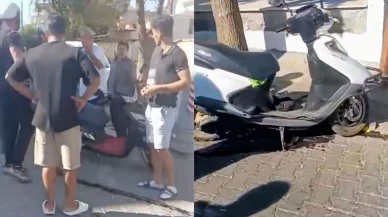 Bozuk Parke Yol Motosiklet Kazasına Yol Açtı: Sürücü Hastaneye Kaldırıldı