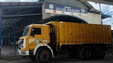 Edirne’de Ulus Pazarı Kapatıldı: Belediye Kapısına Kamyon Çekerek Önlem Aldı