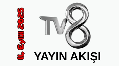 14 Eylül 2025 Pazar TV8 Yayın Akışı: Bugün Hangi Programlar Var? Diziler, Filmler, Yarışmalar