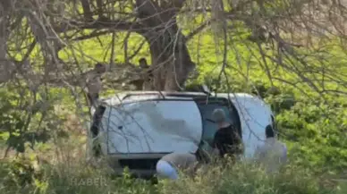 Bodrum'da Feci Kaza: Direksiyon Hakimiyetini Kaybeden Araç Uçtu