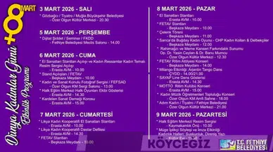 Fethiye'de 8 Mart Coşkusu: Etkinlik Programında Neler Var?