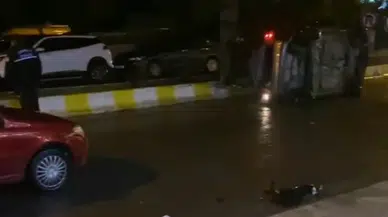 Köyceğiz Sığla Park Önünde Feci Kaza: Araç Yan Döndü