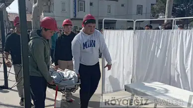 Köyceğiz'de Okulda Deprem Alarmı: Öğrenciler Saniyelerle Yarıştı