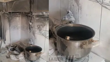 Menteşe’de Korkutan Yangın Ev Sahibinin Dikkatli Müdahalesi
