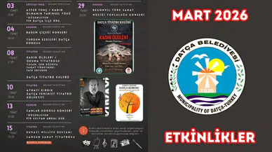 Datça'da Mart 2026 Hangi Etkinlikler Var? İşte Sanat Takvimi!