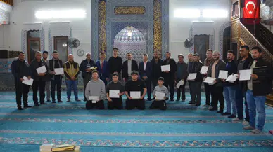 Köyceğiz Kaymakamlığı Toparlar Camii’nde Belge Töreni Düzenledi