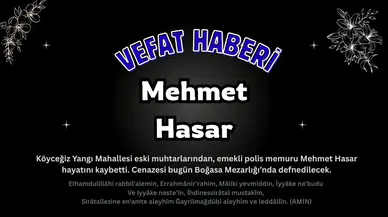 Köyceğiz Yangı Mahallesi Emekli Polis Mehmet Hasar Vefat Etti!