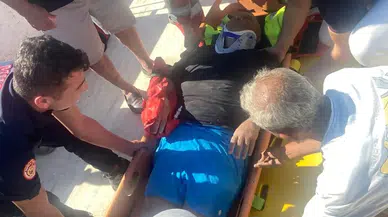 Bodrum'da Havuz Makine Dairesine Düşen Kişi Yaralandı