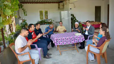 Kaymakam Mert Kumcu'dan Şehit Mehmet Evren'in Ailesine Ziyaret!