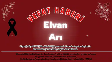 Köyceğiz Milli Eğitim Ailesinin Acı Günü: Elvan Arı Vefat Etti