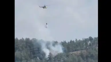 Yatağan Antik Kent yakınında Korkutan Yangın! Müdahale Başladı!
