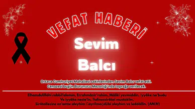 Ortaca'da Acı Kayıp: Sevim Balcı Hayatını Kaybetti