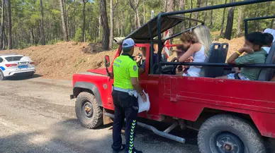 Marmaris'te Safari Denetimi: Alkollü Sürücü Yakalandı!