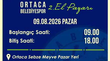 Ortaca’da 2. El Pazarı 9 Ağustos'ta Kuruluyor!