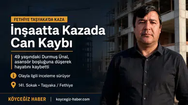 İnşaatta Asansör Boşluğuna Düşen Adam Öldü