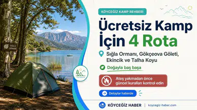 Köyceğiz Ücretsiz Kamp Alanları Çadır Ve Karavan Rehberi