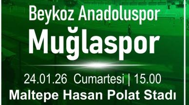 Muğlaspor taraftarına müjde! Beykoz Anadoluspor maçı canlı yayınlanacak!