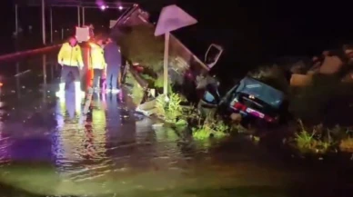 Bodrum Kaynar Kavşağı Trafik Kazası: 3 Araç Birbirine Girdi 3 Yaralı