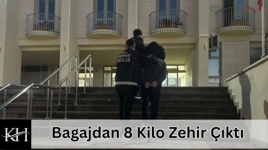 Muğla'da Uyuşturucu Operasyonu : Bagajdan 8 Kilo Zehir Çıktı