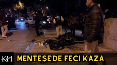 Menteşe'de Korkutan Kaza: Motosiklet Kullanılamaz Hale Geldi!