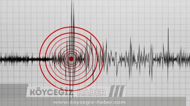 Fethiye Açıklarında Deprem : 00.54'te 3.4 Şiddetinde Sarsıntı