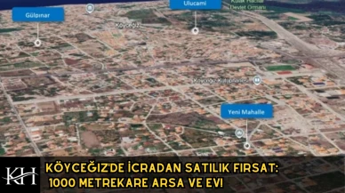 Köyceğiz'de İcradan Satılık Fırsat: 1000 Metrekare Arsa ve Ev!