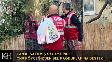 Tanju Satılmış Sahaya İndi: CHP Köyceğiz'den Sel Mağdurlarına Destek