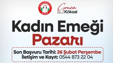 MENTEŞE BELEDİYESİ Duyurdu! Kadın Emeği Pazarı Kayıtları Başladı
