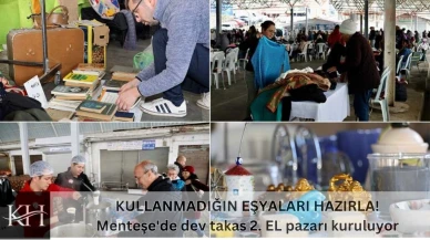 KULLANMADIĞIN EŞYALARI HAZIRLA! Menteşe'de dev takas 2. EL pazarı kuruluyor